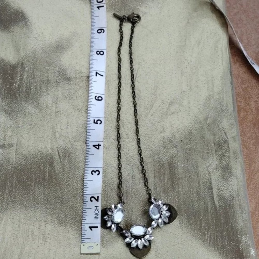 Lane Bryant Rhinestone Statement Necklace - Picture 3 of 6